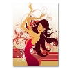 Poster dancing girl