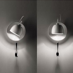 Dekorative Lampen - Wandleuchte Light au Lait