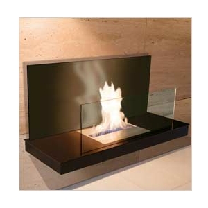Teelichter und Kerzen - Offener Kamin für die Wand Teelichter und Kerzen - Offener Kamin für die Wand