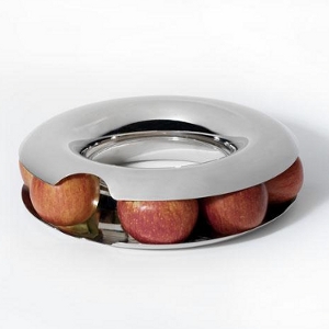 Tischdekoration - Edelstahlring für Früchte Tischdekoration - Edelstahlring für Früchte
