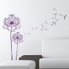 Wanddekoration - Wandaufkleber Design - Pusteblume 