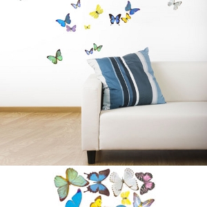 Wanddekoration - Wandsticker Schmetterlinge